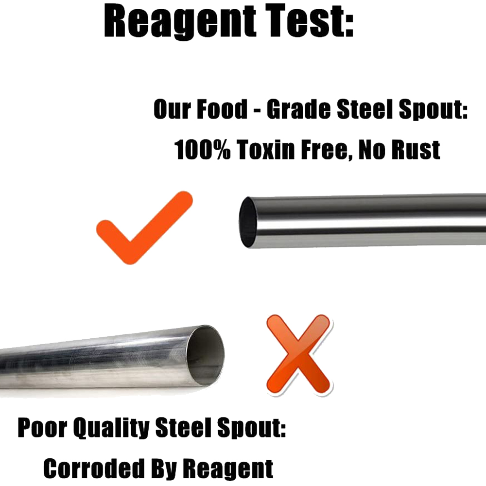 Speed Pourer Cap - أغطية صب من الفولاذ المقاوم للصدأ