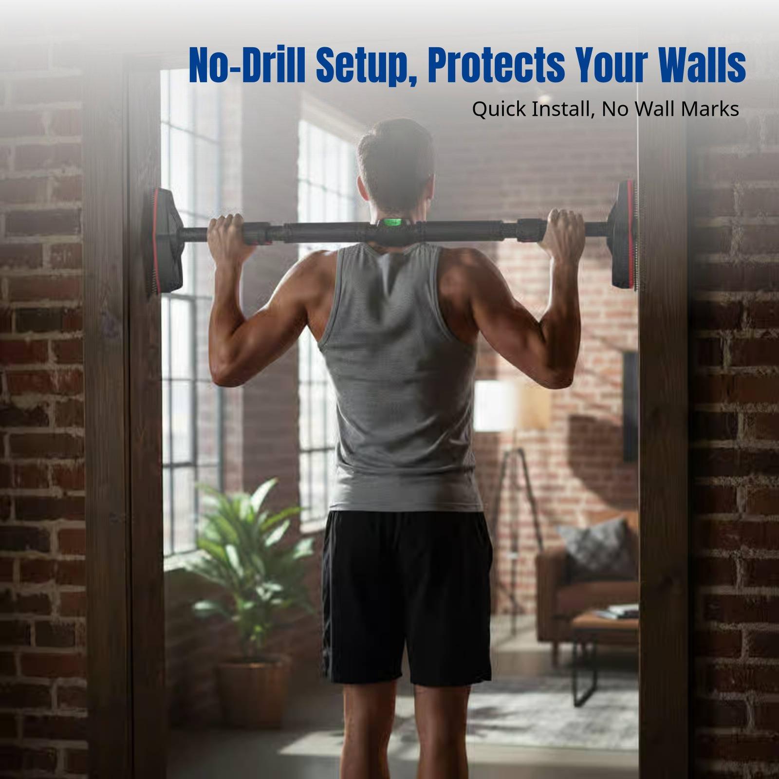Home Bar And Gym - قضيب سحب للباب عالي التحمل مصنوع