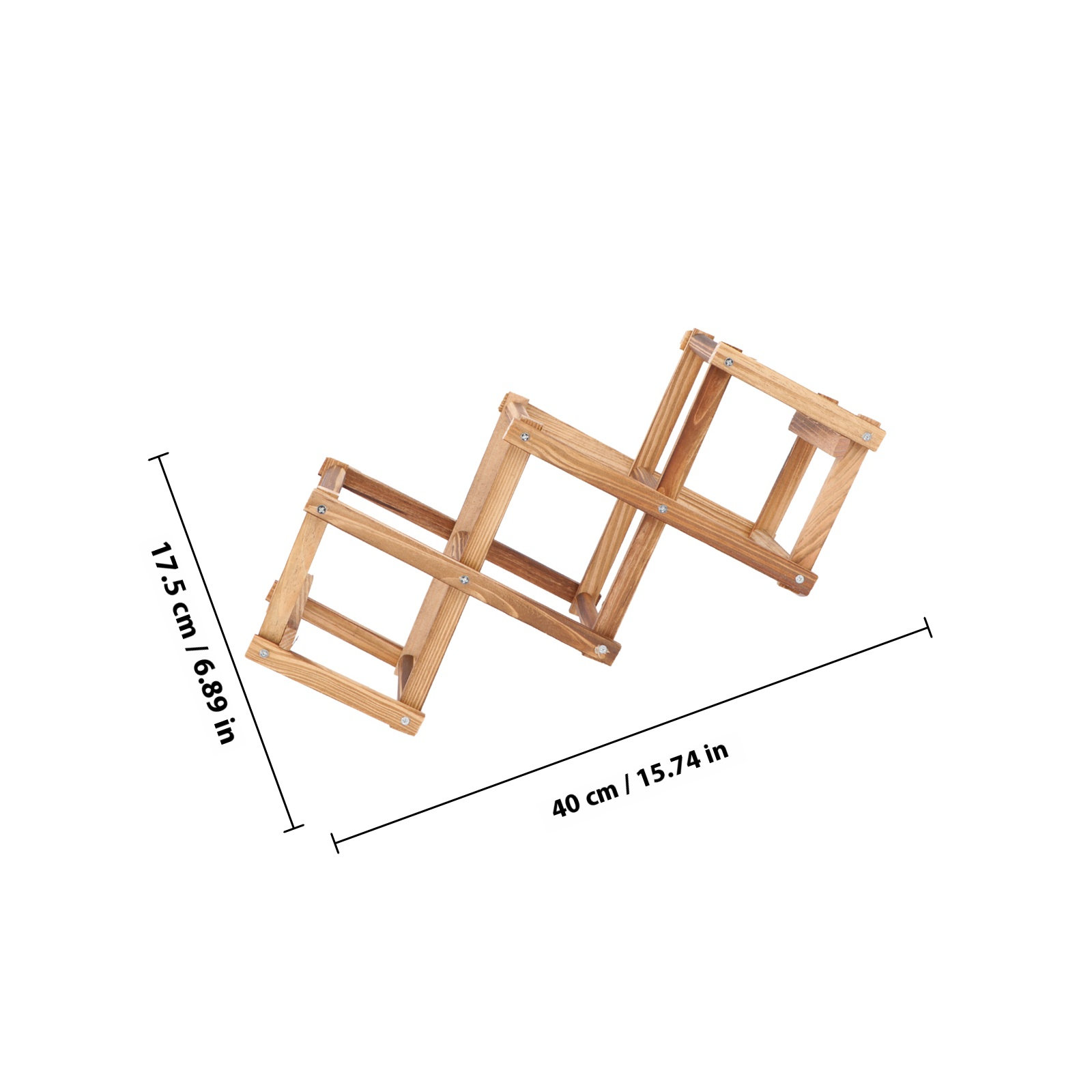 رف عرض النبيذ الخشبي بتصميم خل - مراجعة Home Bar Stand وسعره