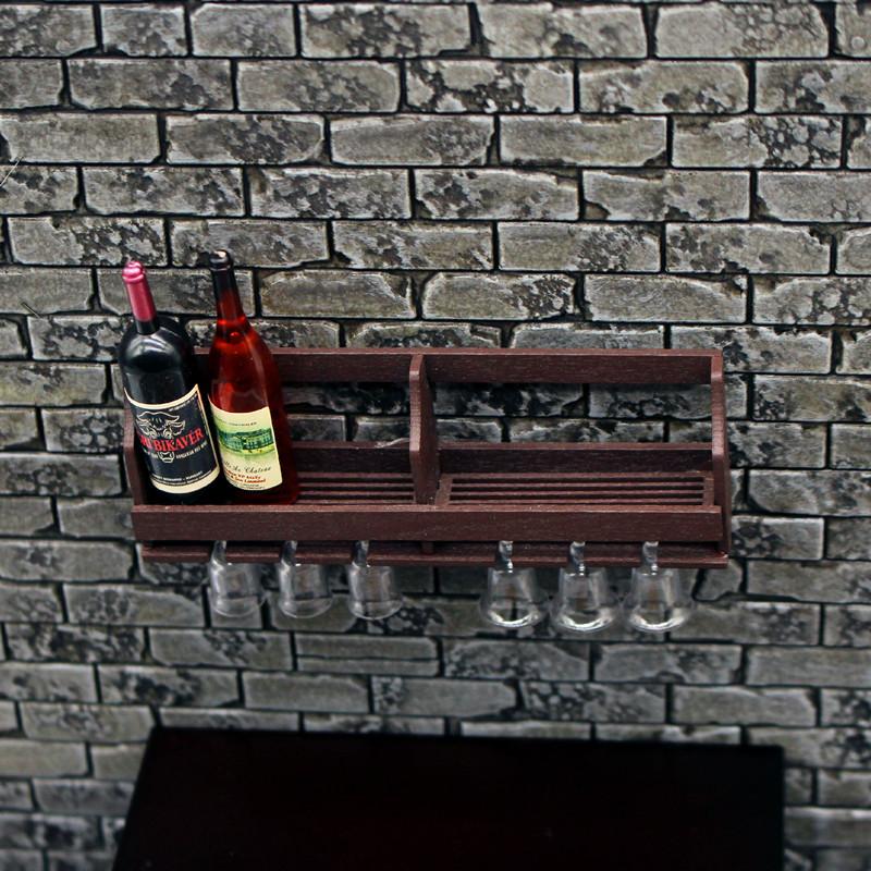 1 مجموعة دمية محاكاة الحائط كأ - مراجعة Home Bar Stand وسعره