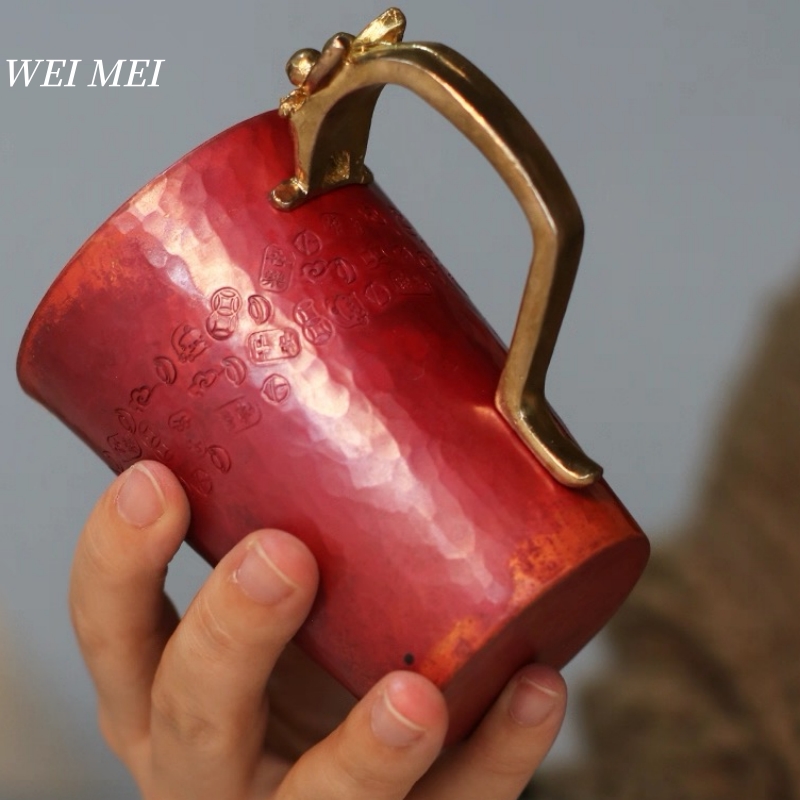 كوب قهوة إفطار نحاسي عتيق مصنو - مراجعة Mule Copper Mug وسعره