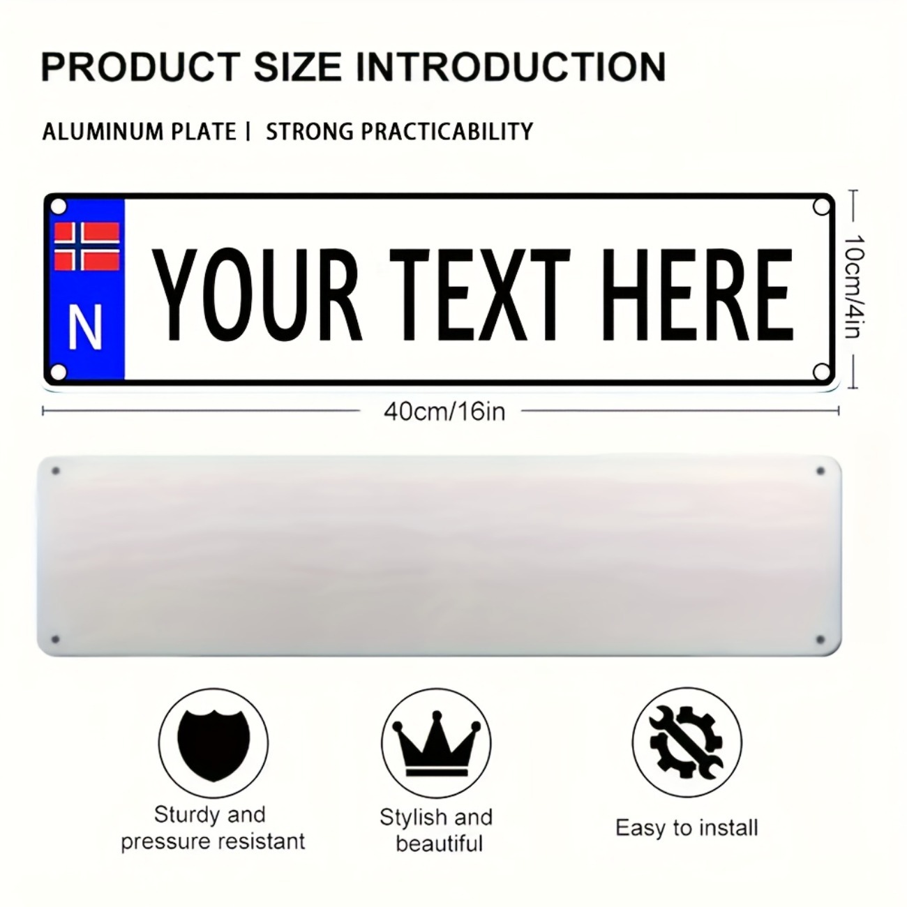علامة معدنية عتيقة نرويجية مخص - مراجعة Home Bar Signs وسعره