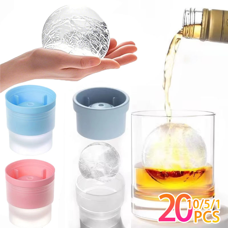 1-20 قطعة صانع كرات الثلج الكب - مراجعة Ice Mold Sphere وسعره
