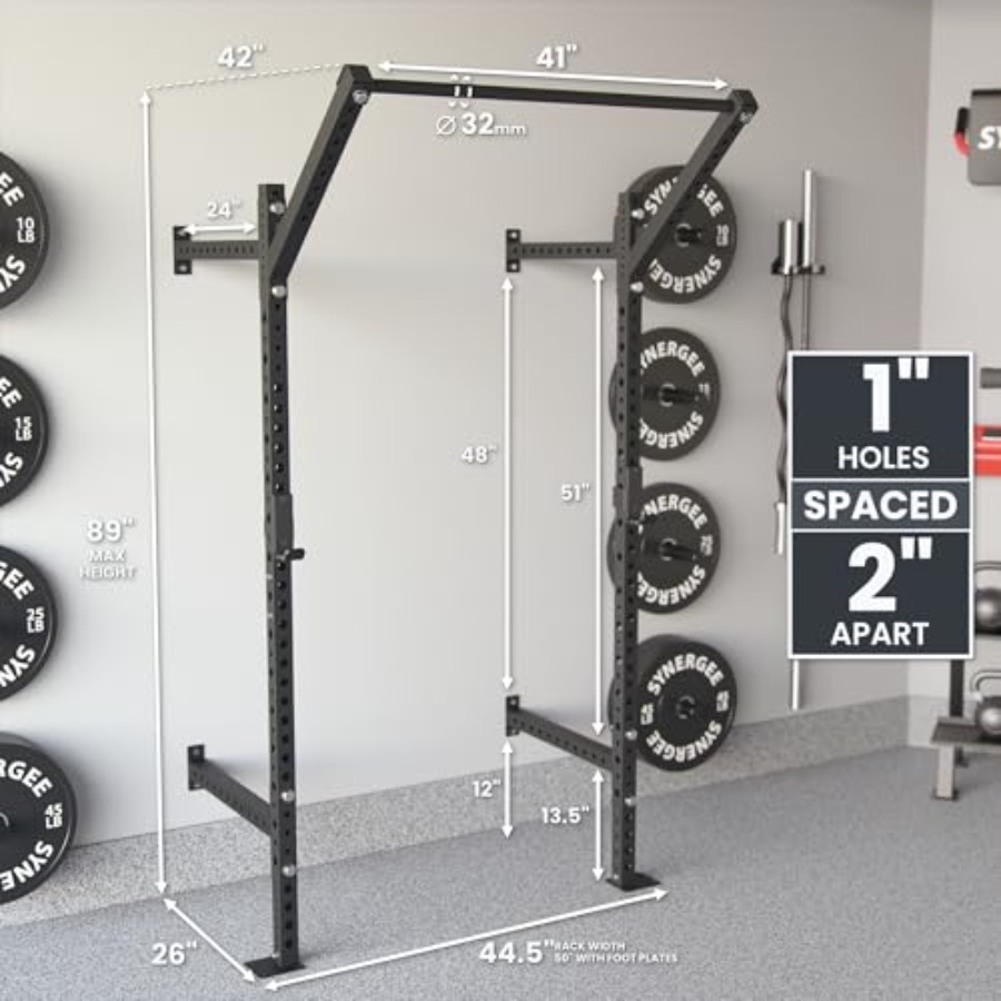 حامل سكوات مثبت على الحائط للا - مراجعة Home Bar And Gym وسعره
