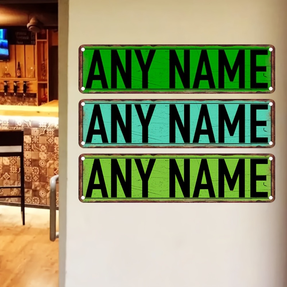 لافتة شارع مسطحة ثنائية الأبعا - مراجعة Home Bar Signs وسعره