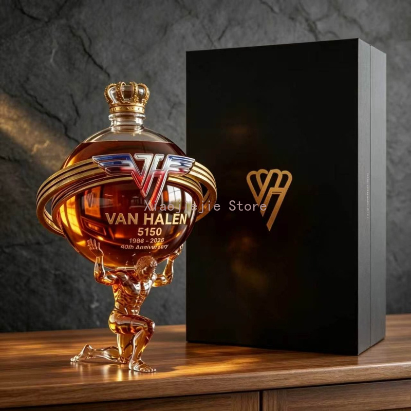 زجاجة ويسكي زجاجية فارغة بتصمي - مراجعة Decanter Globe Set وسعره