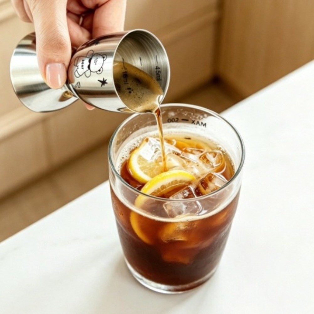 جهاز قياس من الفولاذ المقاوم ل - مراجعة Jigger Double Sided وسعره