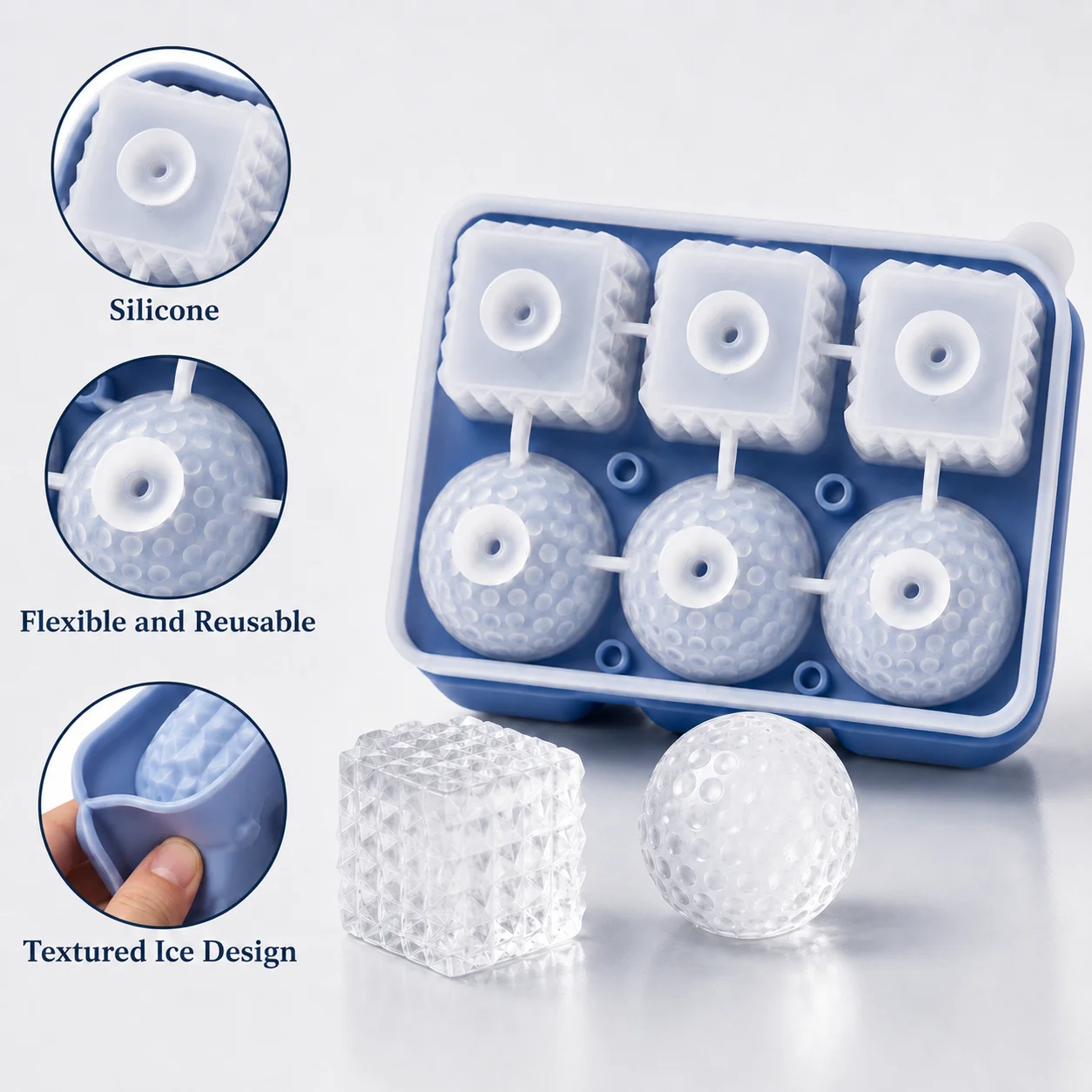 قالب سيليكون لصنع مكعبات الثلج - مراجعة Ice Mold Sphere وسعره