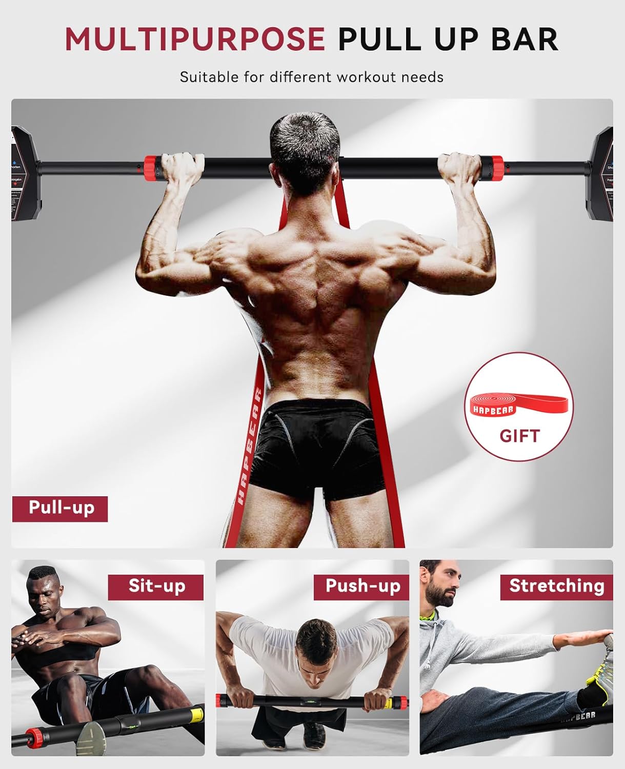 قضيب سحب أفقي قابل للتعديل للت - مراجعة Home Bar And Gym وسعره