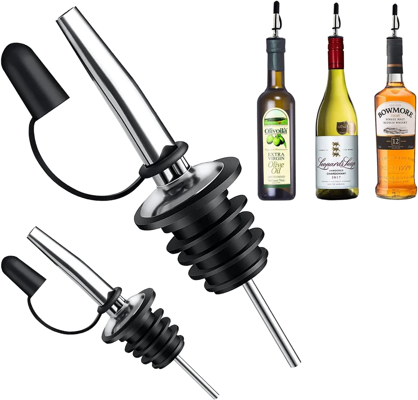 صنبور صب الخمور مع أغطية الغبا - مراجعة Speed Pourer Cap وسعره
