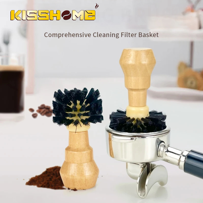 منظف فرشاة قهوة من الخشب الصلب - مراجعة Home Bar Supplies وسعره