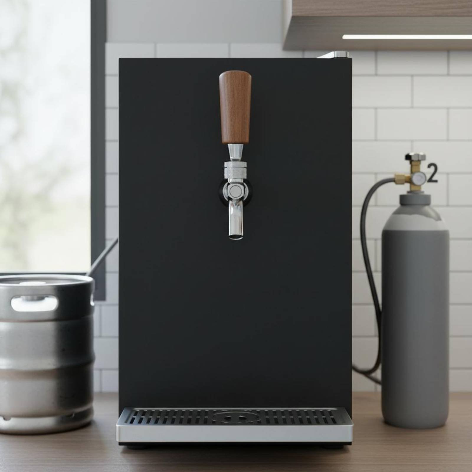 مقبض خشبي قصير لصنبور البيرة،  - مراجعة Home Bar Accessories وسعره