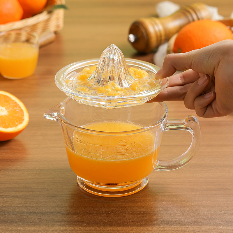 عصارة ليمون زجاجية إبداعية للم - مراجعة Citrus Juicer Bar وسعره