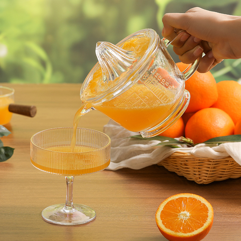 عصارة ليمون زجاجية إبداعية للم - مراجعة Citrus Juicer Bar وسعره